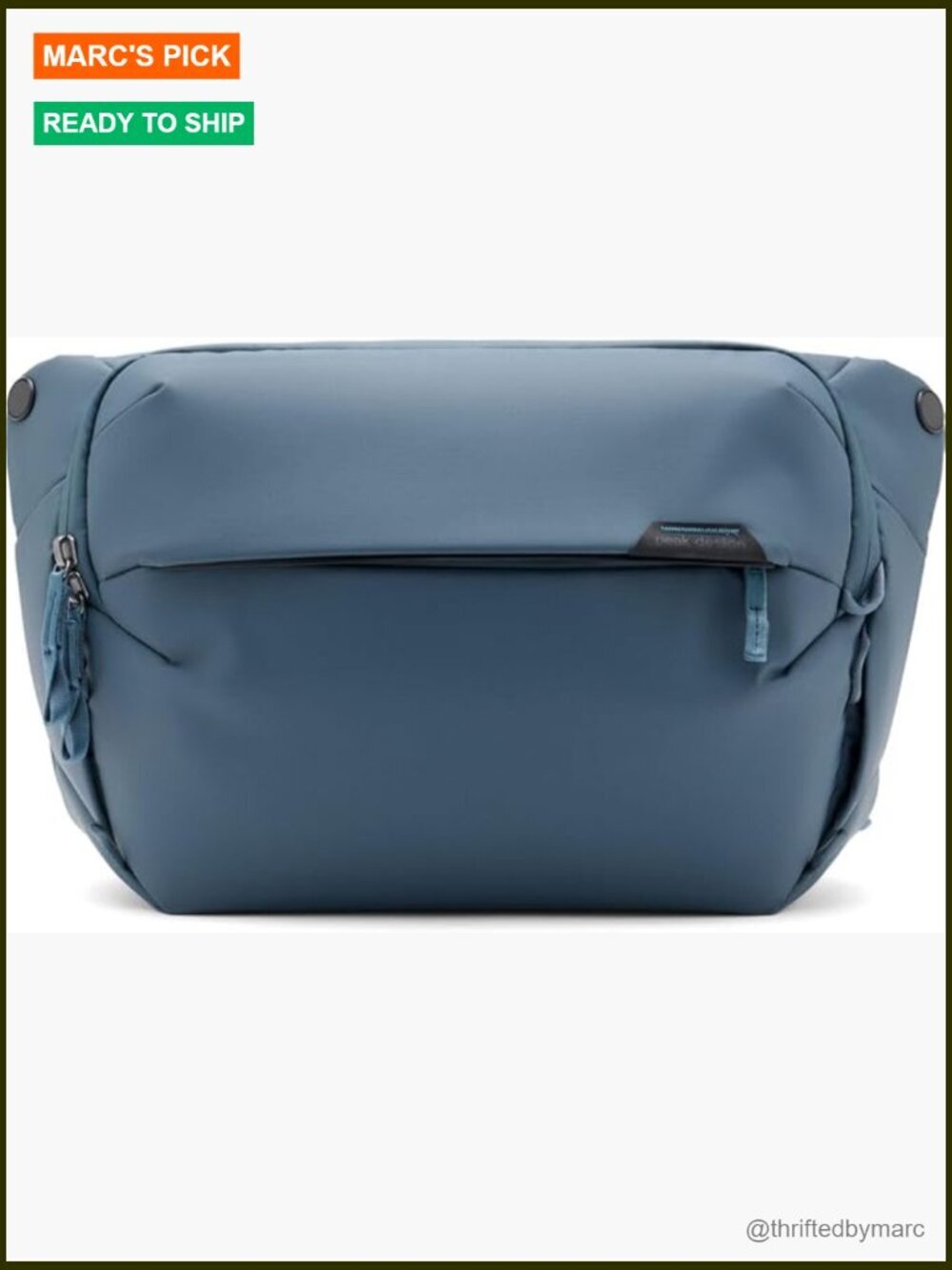 Peak Design Everyday Sling Bag, 3L Crossbody, Weatherproof Nylon, Adjustable - Picture 1 of 5